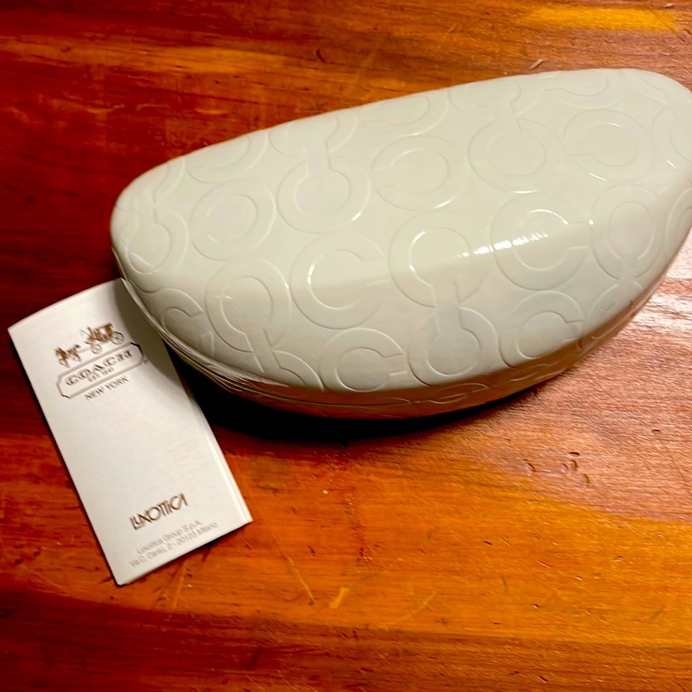 Coach sun glass case. Like new condition.
